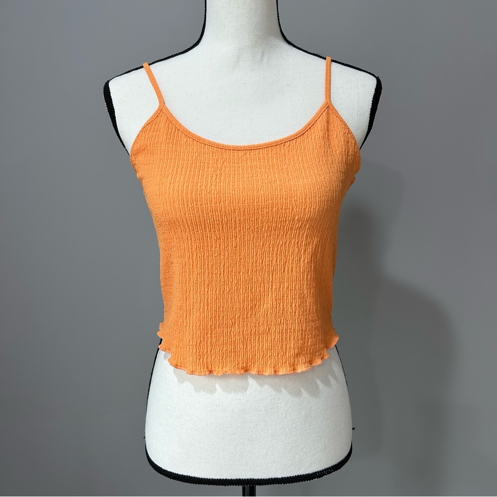 NWT DOUBLE ZERO | Crinkle Tank, Size M